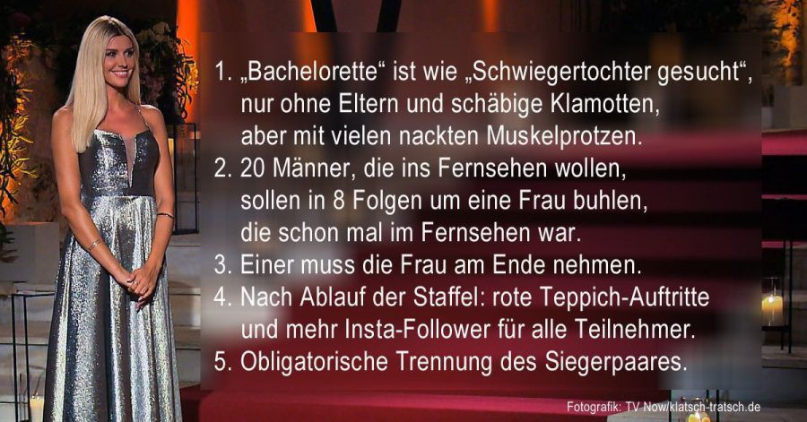 "Die Bachelorette": Hier in 20 Sekunden erklärt