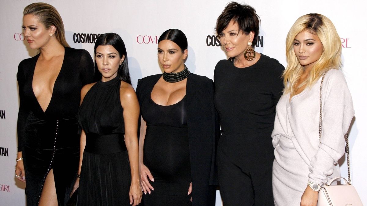 All the Kardashian sisters are gathered here for a new photo