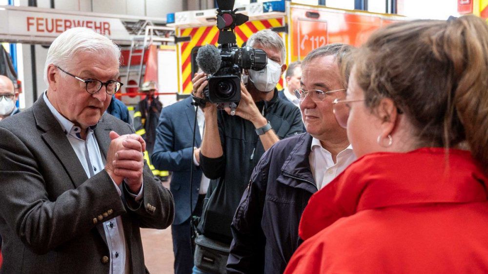 Bundespräsident Frank-Walter Steinmeier besucht ...