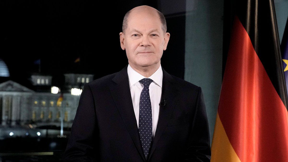 Olaf Scholz Ruft In Neujahrsansprache Zu Zusammenhalt Auf