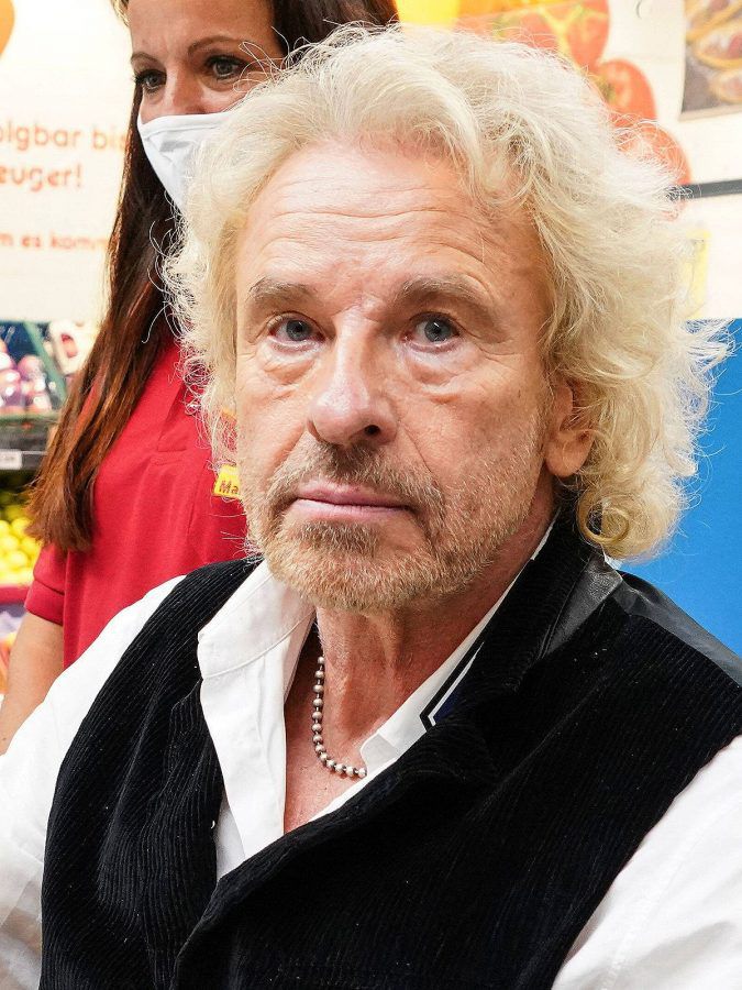 Das hier ist der neue Kopfputz von Thomas Gottschalk