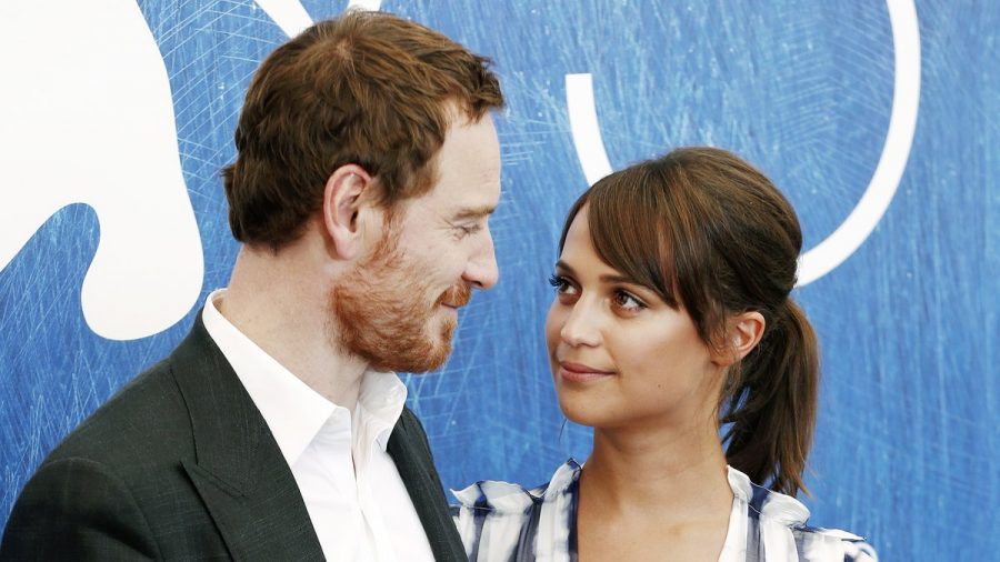 Alicia Vikander und Michael Fassbender zusammen in Venedig. (wue/spot)