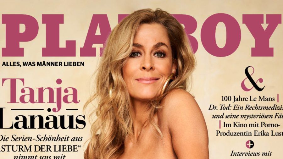 Schauspielerin Tanja Lanäus zeigt sich zum dritten Mal nackt in der deutschen "Playboy"-Ausgabe. (the/spot)