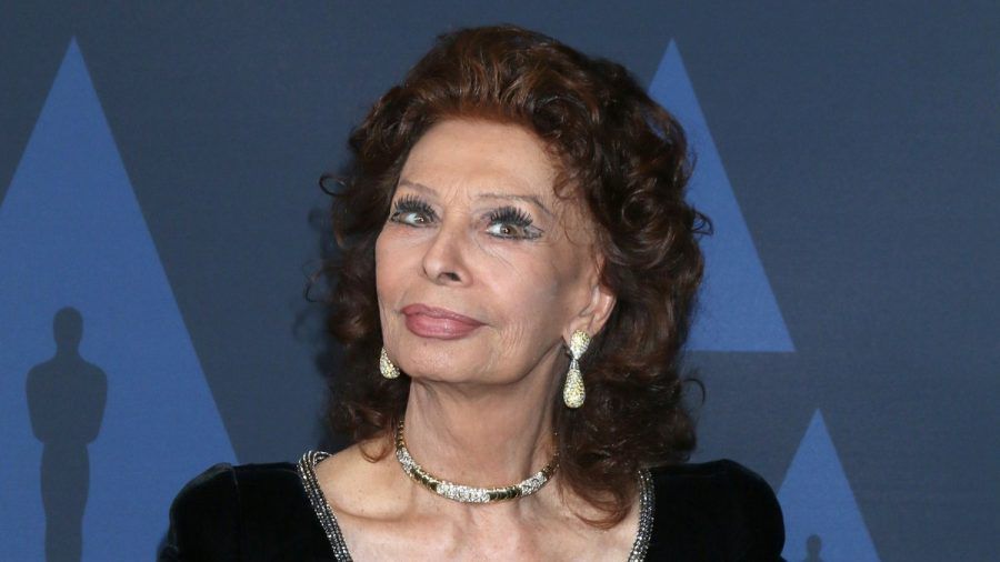 Sophia Loren bei einem Auftritt in Los Angeles. (hub/spot)