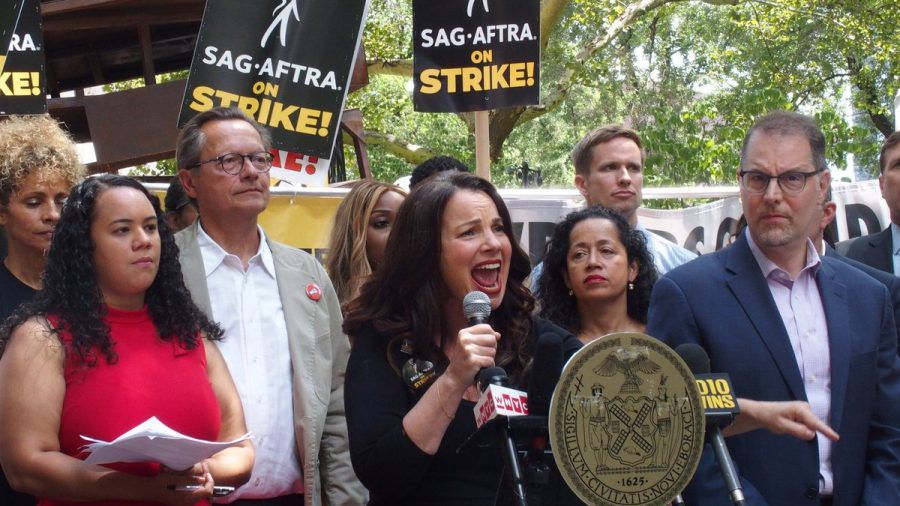 SAG-AFTRA-Präsidentin Fran Drescher im August 2023 in New York. (wue/spot)