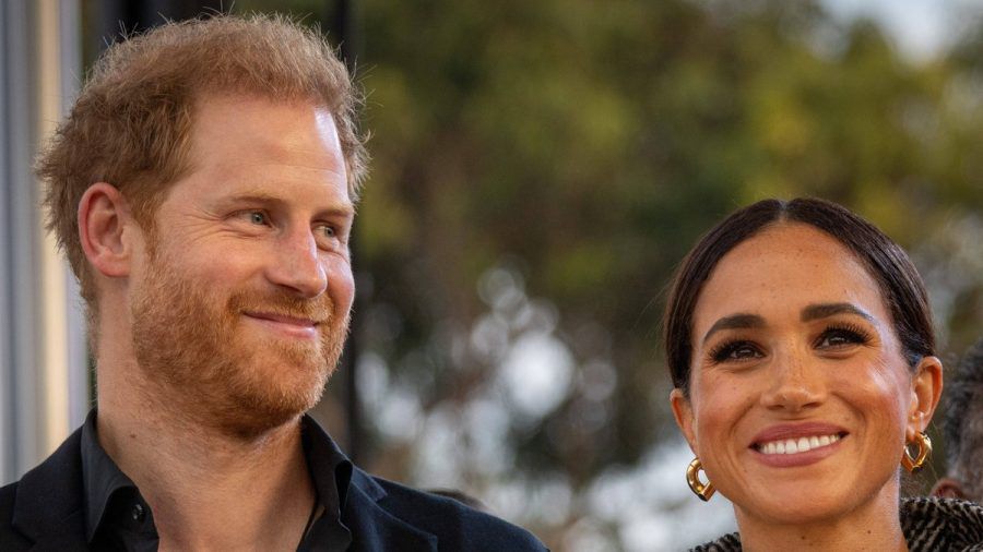 Prinz Harry und Herzogin Meghan bei einem gemeinsamen Auftritt. (hub/spot)