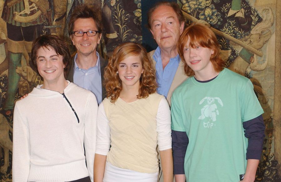 Gary Oldman, Daniel Radcliffe, Michael Gambon, Emma Watson, Rupert Grint - May 2004 - Getty Images BangShowbiz