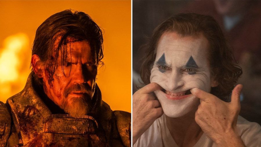 Josh Brolin in "Dune: Teil zwei" (l.) und auch Joaquin Phoenix kehrt 2024 zurück - als Arthur "Joker" Fleck. (stk/spot)
