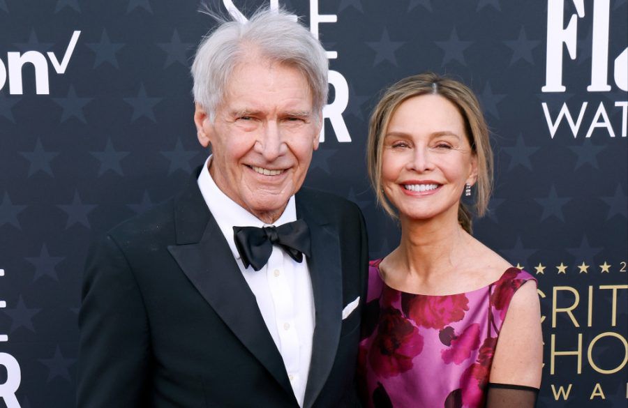 Harrison Ford and Calista Flockhart attend the 29th Annual Critics Choice Awards Jan 2023 - Getty BangShowbiz