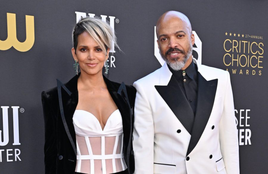 Halle Berry and Van Hunt at Critics Choice Awards - Getty - March 2022 BangShowbiz