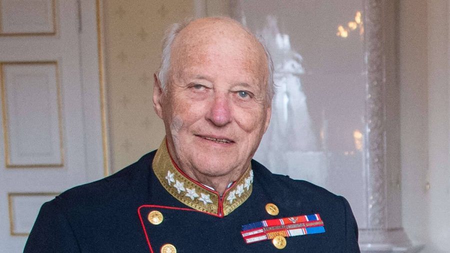 König Harald von Norwegen denkt nicht daran, als Regent abzudanken. (the/spot)