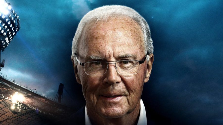 Das Titelbild des Dokumentarfilms "Beckenbauer" über den einstigen Fußball-Superstar Franz Beckenbauer. (ili/wue/spot)