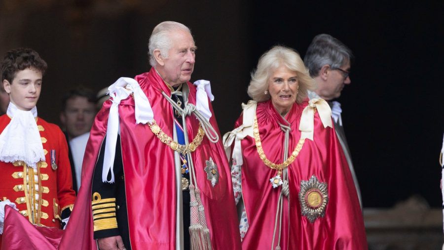 König Charles und Gemahlin Camilla beim Besuch der St. Paul's Cathedral in London (tj/spot)