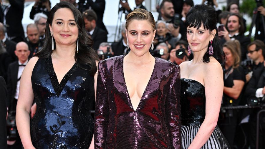 Lily Gladstone, Greta Gerwig und Eva Green (v.l.n.r.) sind Teil der Cannes-Jury. (eyn/spot)