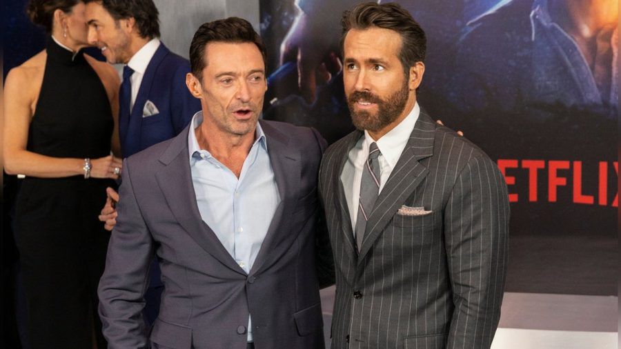Hugh Jackman (l.) und Ryan Reynolds treten gemeinsam in "Deadpool & Wolverine" auf. (lau/spot)
