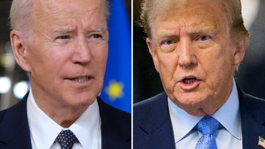 US-Präsident Joe Biden und sein Herausforderer Donald Trump werden sich vor der Präsidentschaftswahl in zwei TV-Duellen begegnen. (lau/spot)