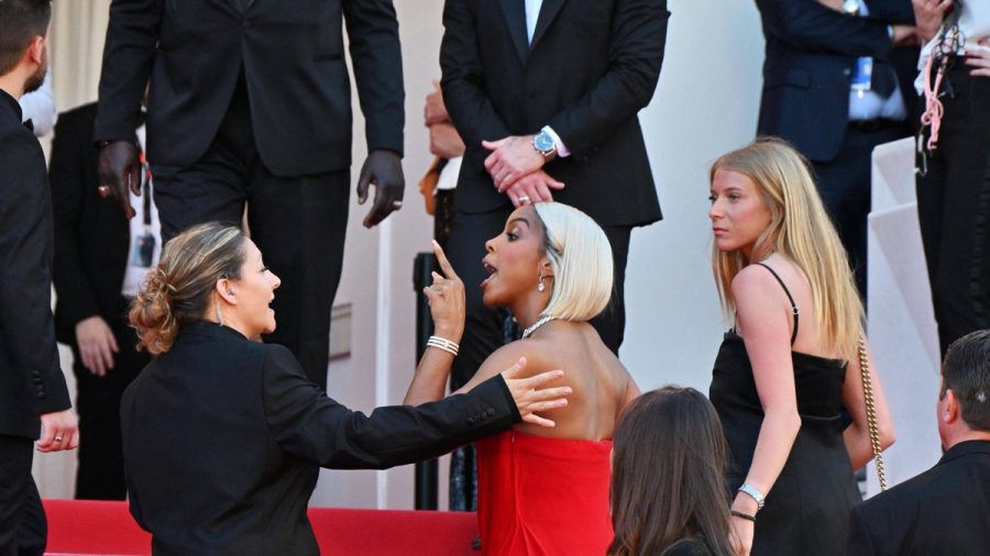 Kelly Rowland geriet in Cannes mit einer Frau vom Sicherheitsdienst aneinander. (hub/spot)