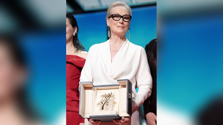 Meryl Streep zeigte sich "sehr geehrt" über die Ehrenpalme. (jom/spot)