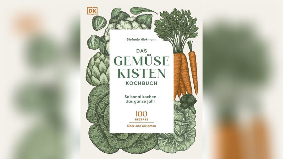 In "Das Gemüsekisten Kochbuch" finden sich 100 Rezepte mit mehr als 300 Varianten. (ncz/spot)