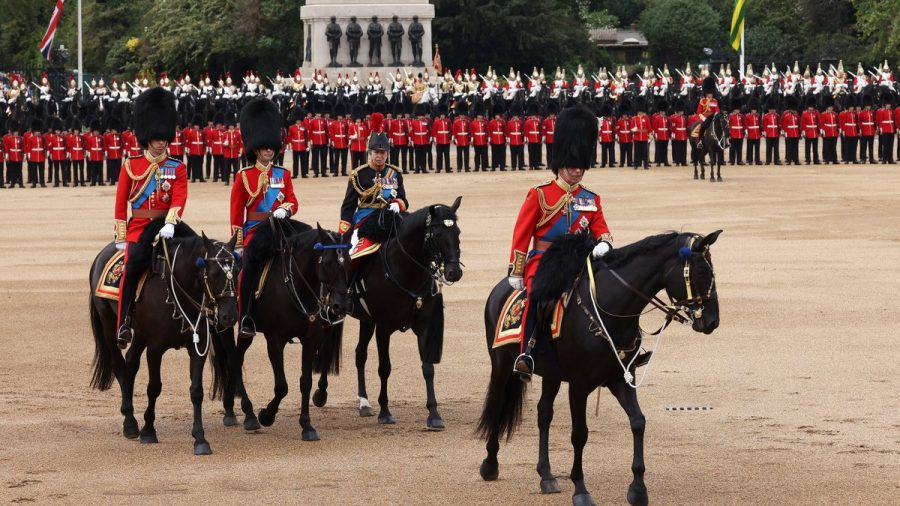 Mit Trooping the Colour feiert König Charles seinen Geburtstag. (hub/spot)