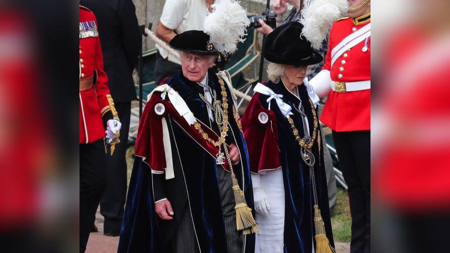 König Charles und Königin Camilla am "Garter Day". (hub/spot)