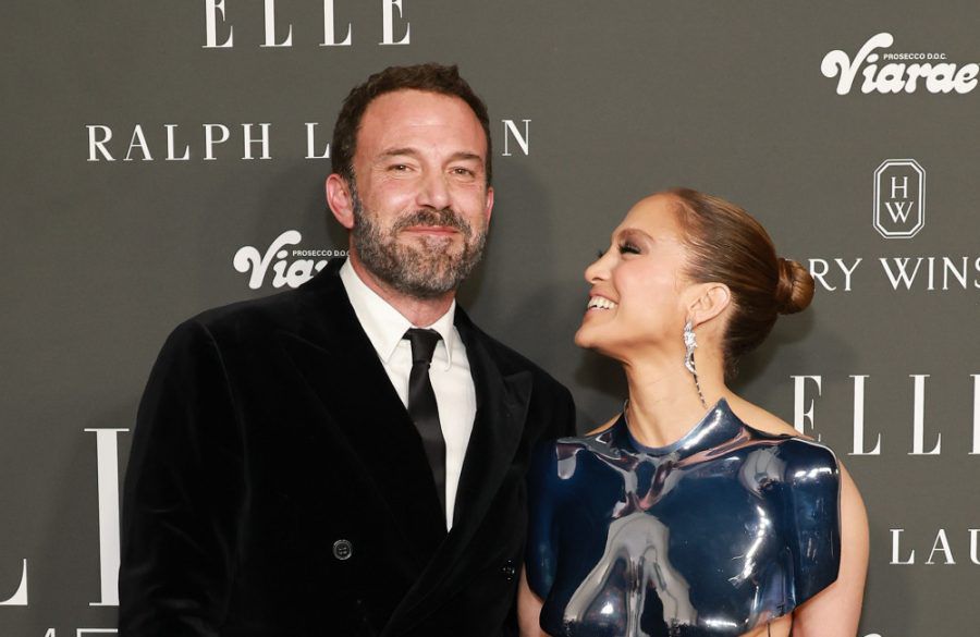 Jennifer Lopez and Ben Affleck - Dec 2023 - Elle's 2023 Women in Hollywood - Getty BangShowbiz