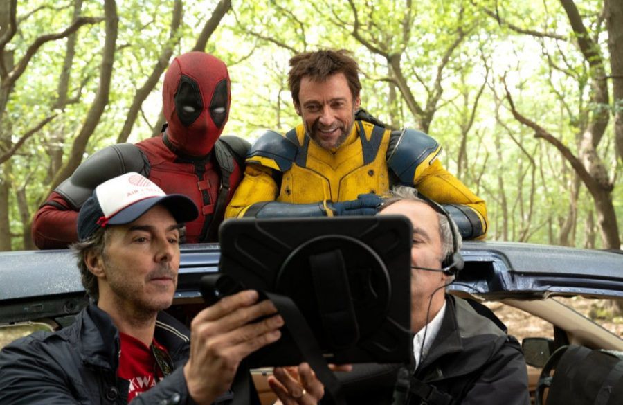 Ryan Reynolds , Hugh Jackman and Shawn Levy - Deadpool and Wolverine - Marvel - Disney BangShowbiz
