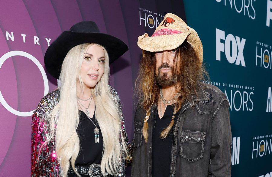 Firerose and Billy Ray Cyrus - Aug 2023 - Annual Academy of Country Music Honors - TN - Getty BangShowbiz