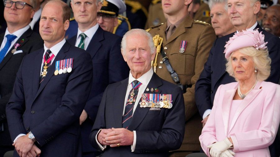 Prinz William und König Charles gemeinsam bei einer Veranstaltung. (hub/spot)