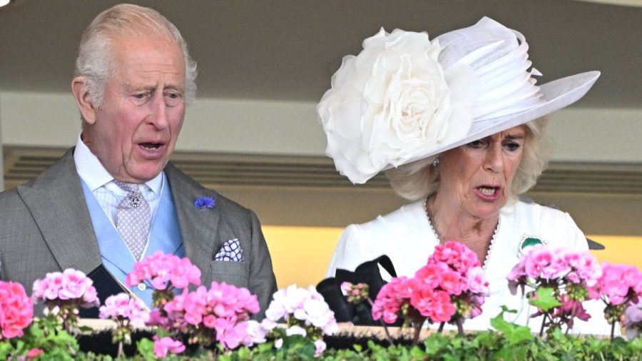 König Charles und Camilla wirken am dritten Tag vom Royal Ascot nicht glücklich. (rho/spot)