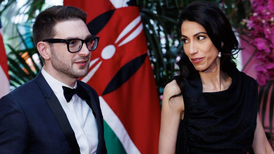 Feiern ihre Verlobung: Huma Abedin mit ihrem zukünftigen Ehemann Alexander Soros. (the/spot)