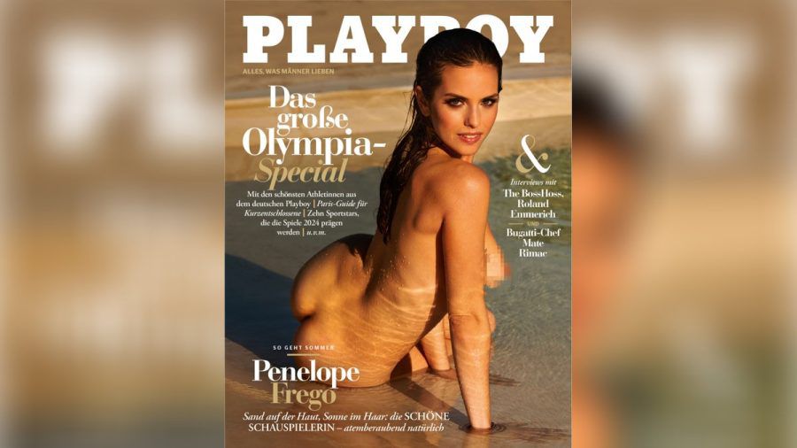 Penelope Frego ziert das Cover der neuen Ausgabe des deutschen "Playboy". (ncz/spot)