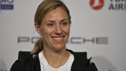 Angelique "Angie" Kerber beim Porsche Cup 2024 in Stuttgart. (rho/spot)