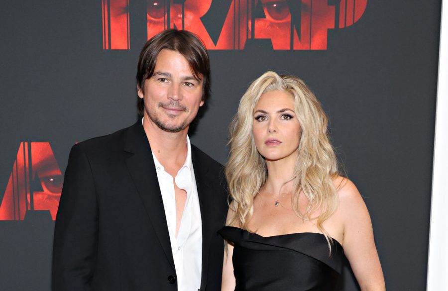 Josh Hartnett and Tamsin Egerton - July 2024 - Trap premiere - NYC - Getty BangShowbiz