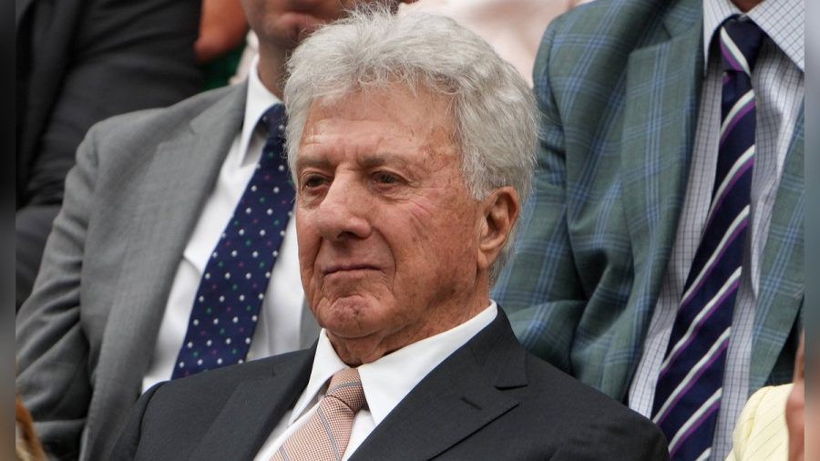 Dustin Hoffman in Wimbledon. (jom/spot)