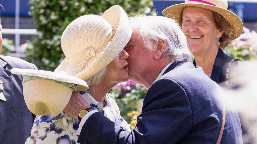 Königin Camilla mit ihrem Ex-Mann Andrew Parker Bowles in Ascot (tj/spot)