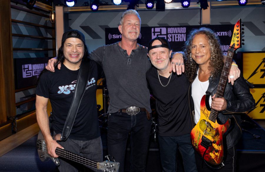 Metallica - The Howard Stern Show 2023 - Getty BangShowbiz