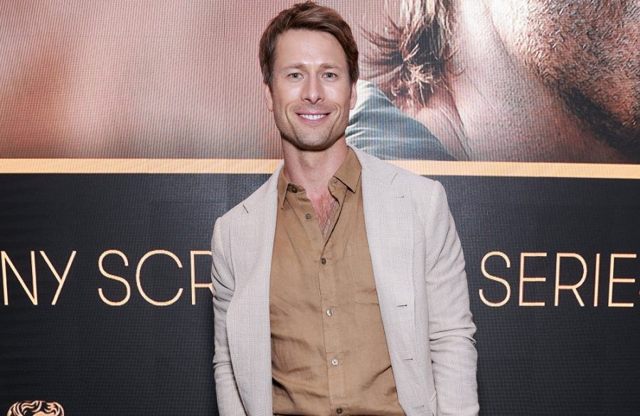 Glen Powell - April 2024 - Getty Images - Hit Man BAFTA Screening BangShowbiz