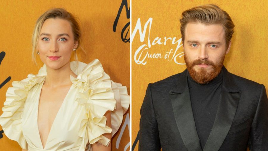 Saoirse Ronan und Jack Lowden bei der Premiere von "Maria Stuart, Königin von Schottland" (2018). (paf/spot)