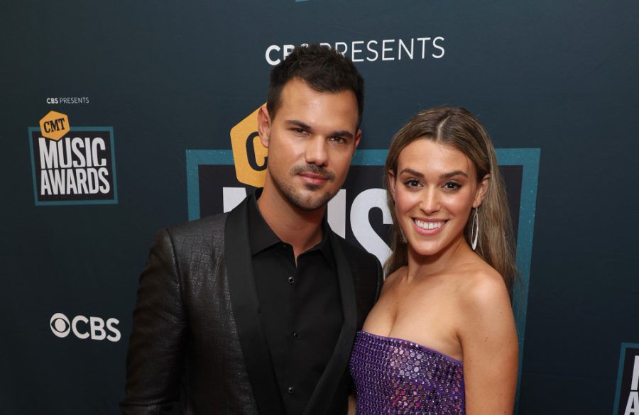 Taylor Lautner and Taylor Dome - 2022 CMT Music Awards - Getty BangShowbiz