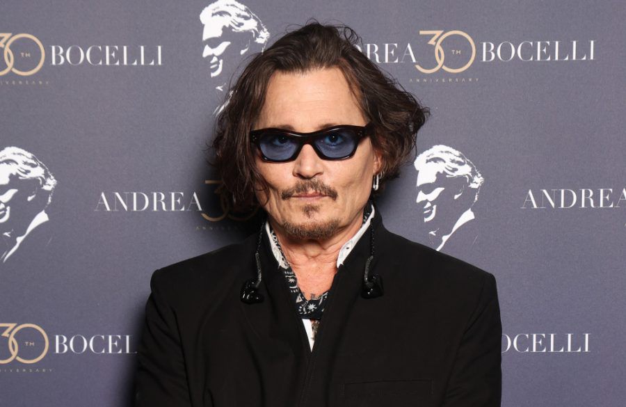 Johnny Depp - Andrea Bocelli 30th - The Celebration Concert - Photocall -  Getty BangShowbiz