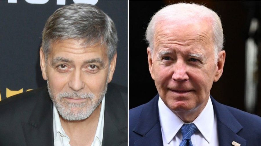 George Clooney (li.) fordert den Rückzug von Joe Biden. (jom/spot)