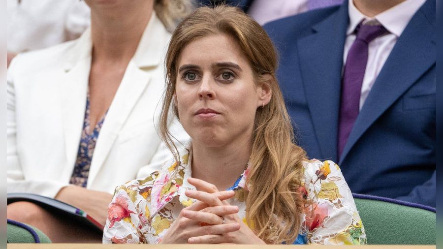 Prinzessin Beatrice am Dienstag in Wimbledon. (dr/spot)