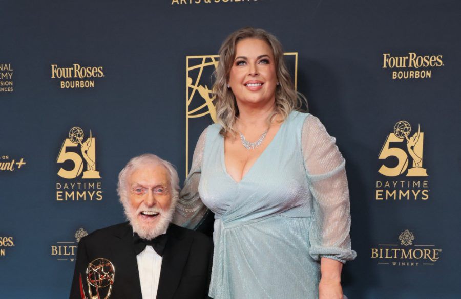 Dick Van Dyke, winner, and Arlene Silver - June 2024 -  51st annual Daytime Emmys Awards - LA -Getty BangShowbiz