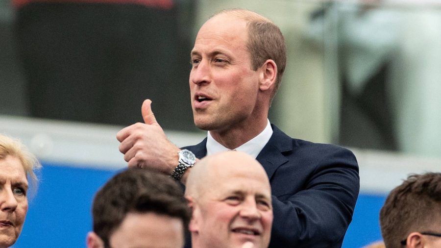 Prinz William wird erneut im Stadion England die Daumen drücken. (jom/spot)