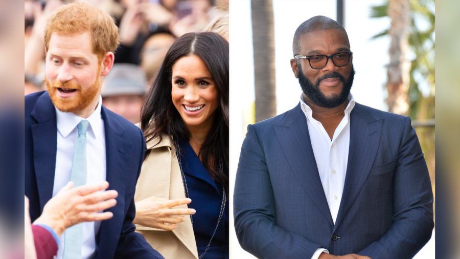 Harry (li.) und Meghan werden Tyler Perry bei einer Gala feiern. (jom/spot)