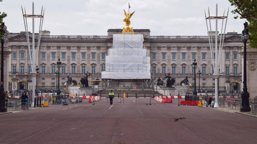 Der Buckingham-Palast in London wird umfassend renoviert. (hub/spot)