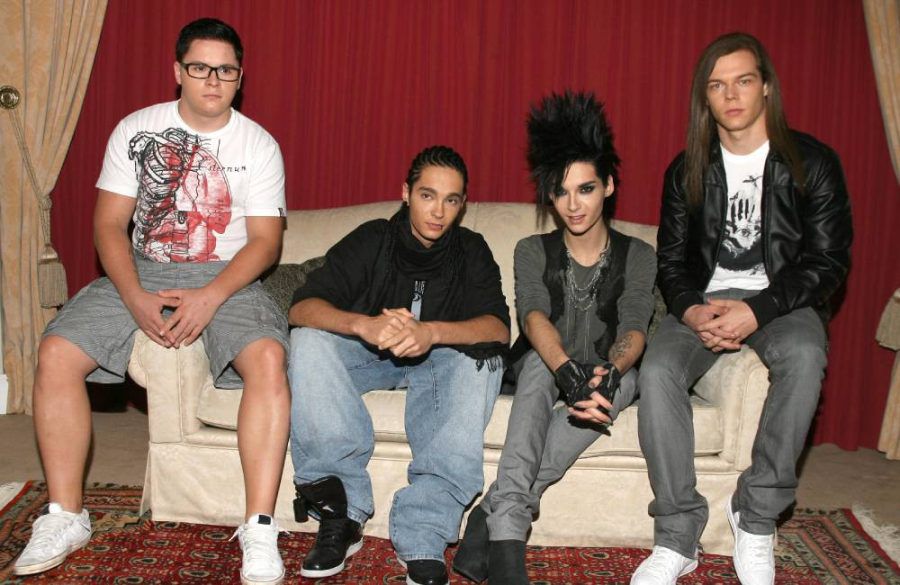 Tokio Hotel Gustav Schaefer, Tom Kaulitz, Bill Kaulitz, Georg Listing BangShowbiz