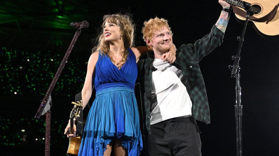 Taylor Swift holte sich in London Ed Sheeran auf die Bühne. (ncz/spot)