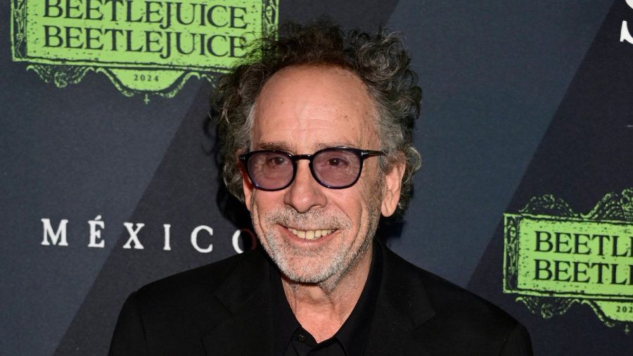 Tim Burton auf einem "Beetlejuice Beetlejuice"-Event in Mexiko. (wue/spot)